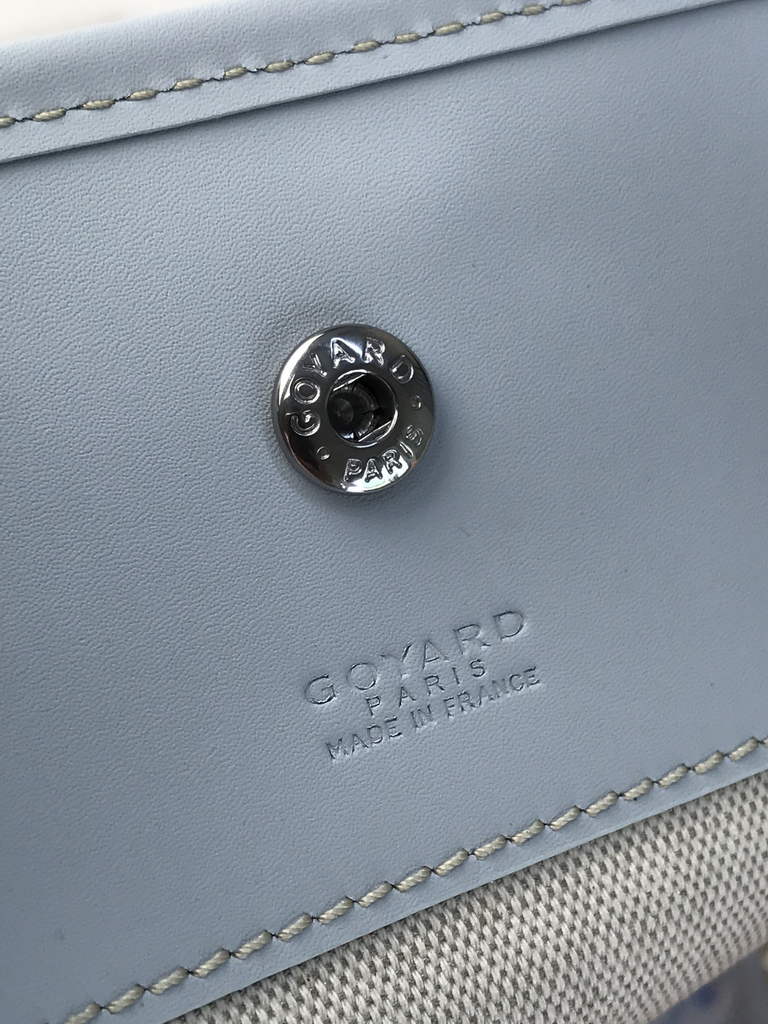 Goyard Aligre Bag, GY120182 Raffia White Leather