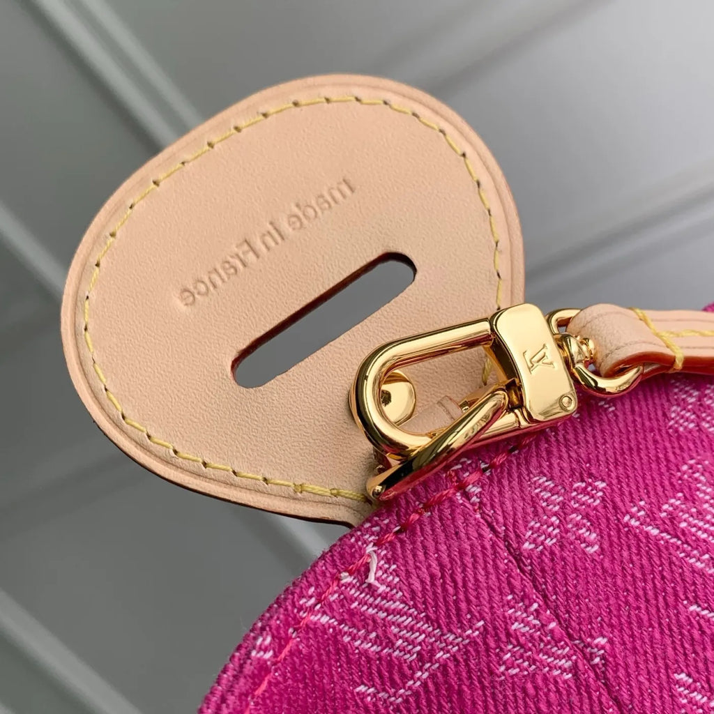 Louis Vuitton All In BB Bag, M27626 Fuchsia Denim