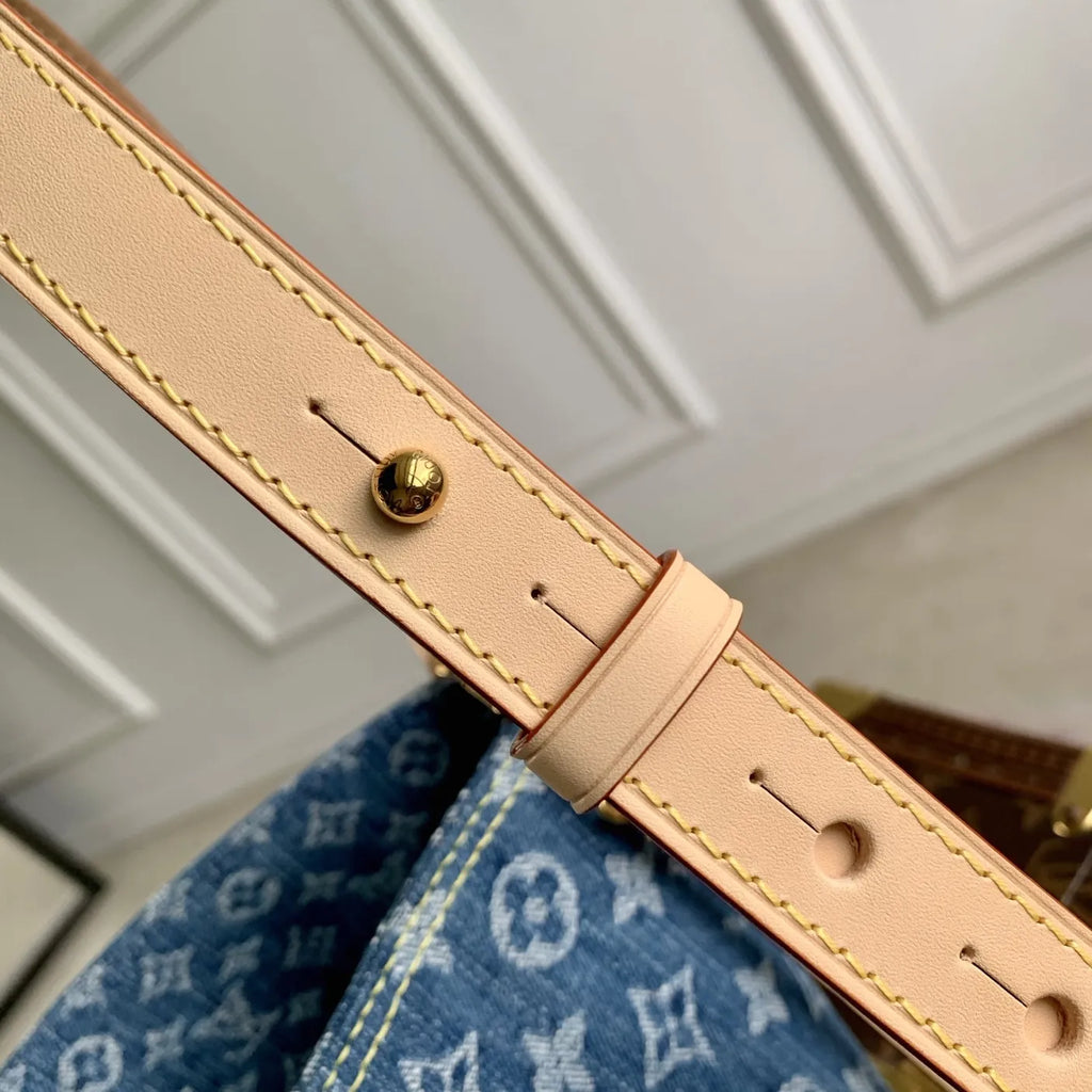 Louis Vuitton All In BB Bag, M28107 Blue Denim