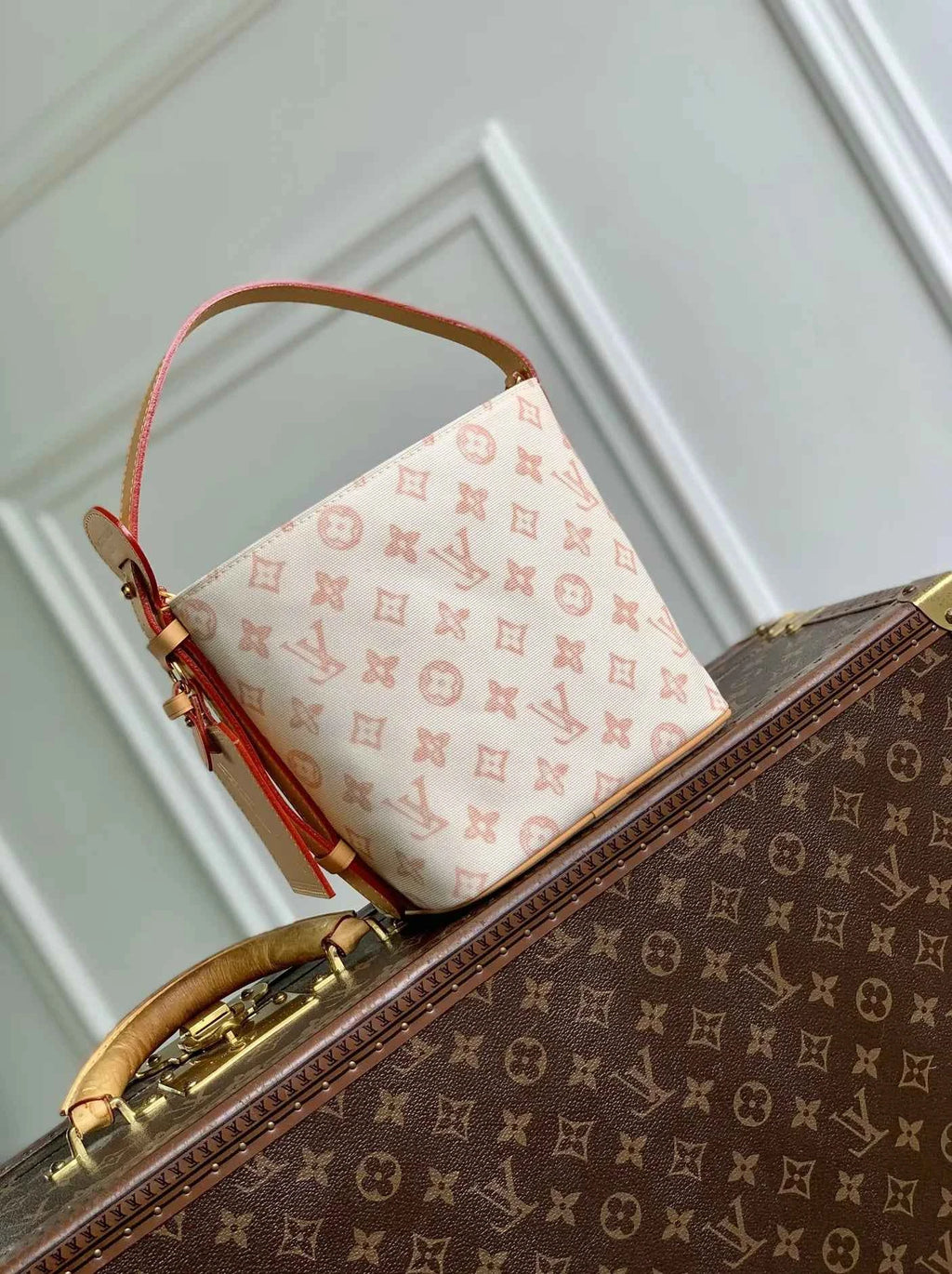Louis Vuitton All In BB, M28335 Monogram Origine Lin Coated canvas