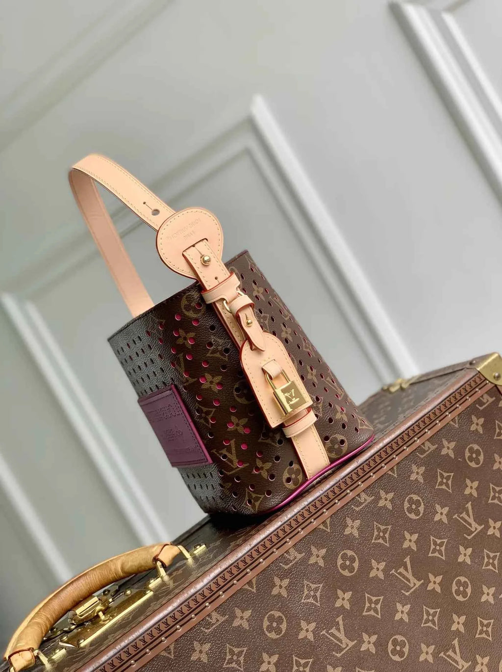 Louis Vuitton All In BB, M29075 Pop Crush Monogram coated canvas