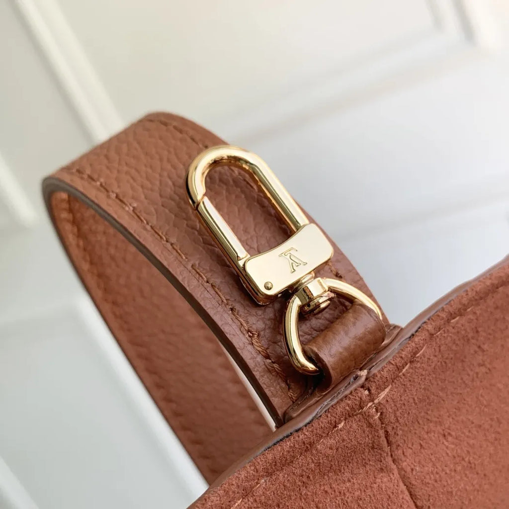 Louis Vuitton All In BB, M28820 Tan grained cowhide leather