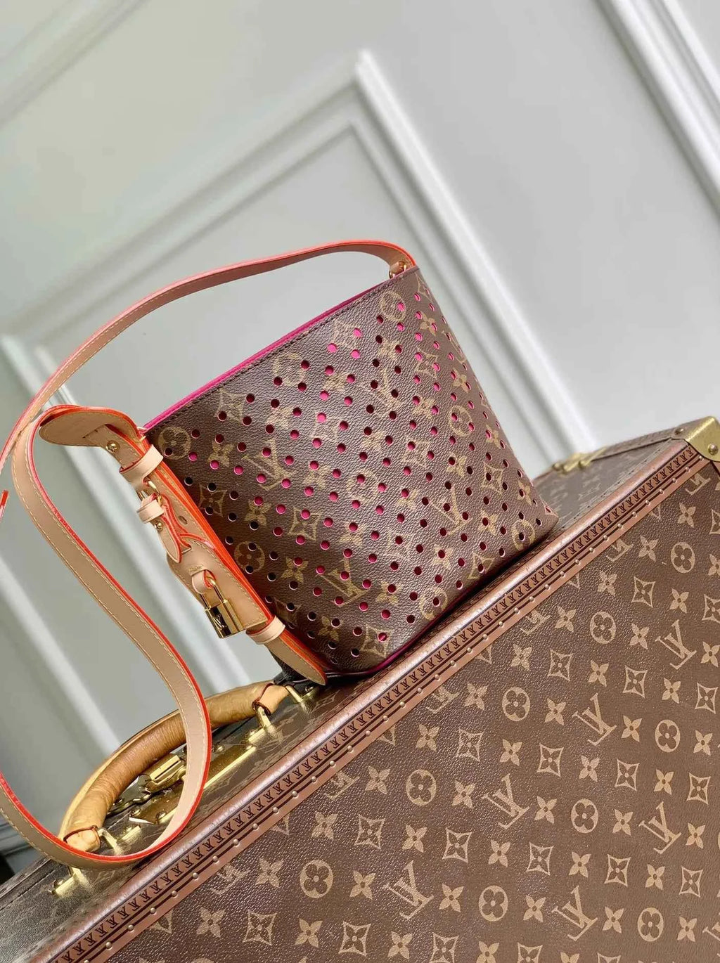 Louis Vuitton All In BB, M29075 Pop Crush Monogram coated canvas
