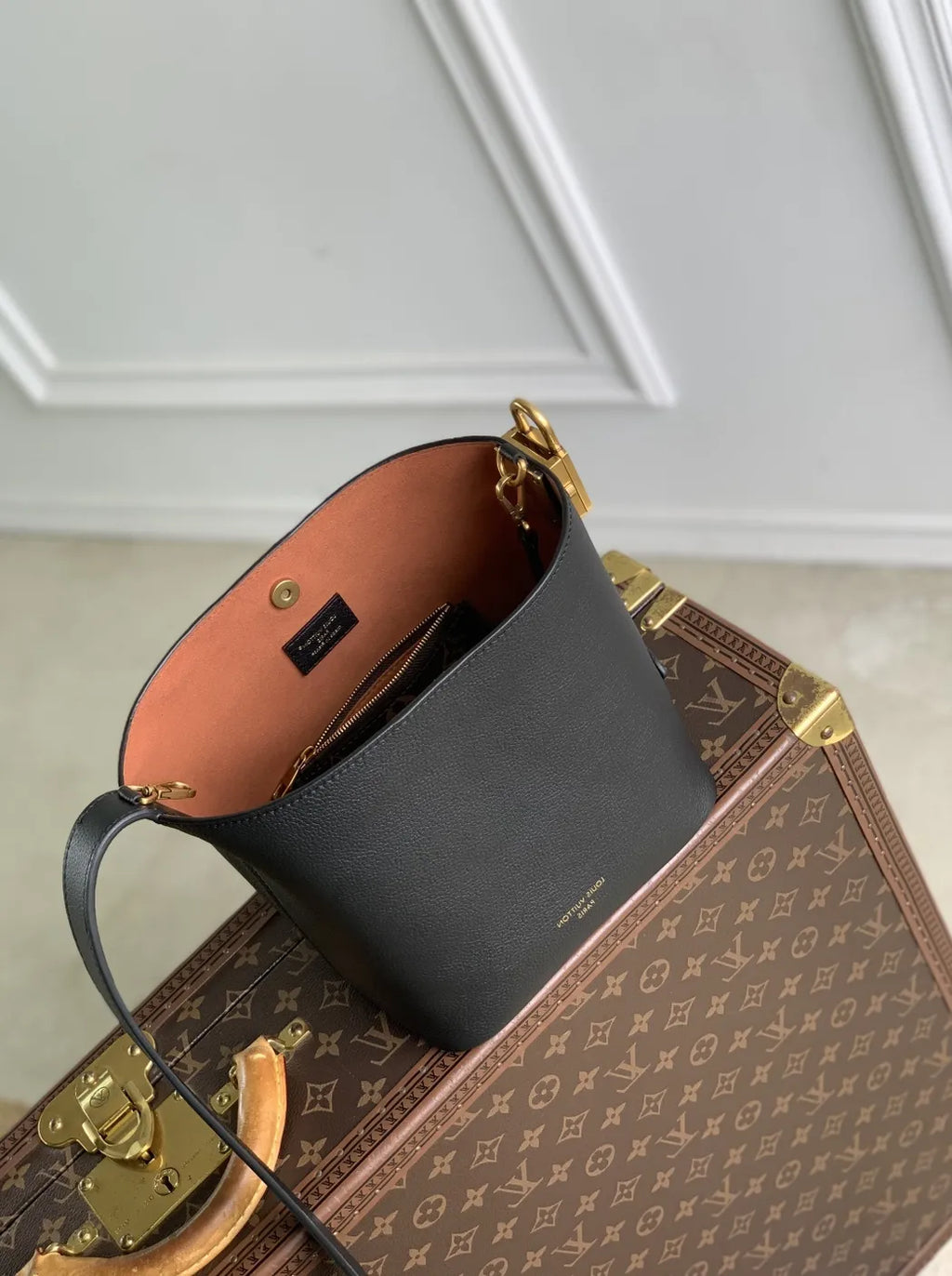 Louis Vuitton Low Key All In BB, M25543 Black Calf leather