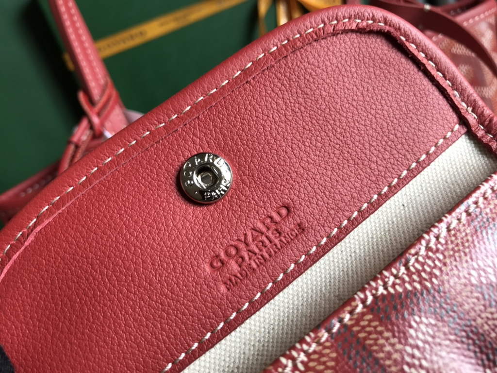 Goyard Anjou Mini Tote Bag, GY020660 Red
