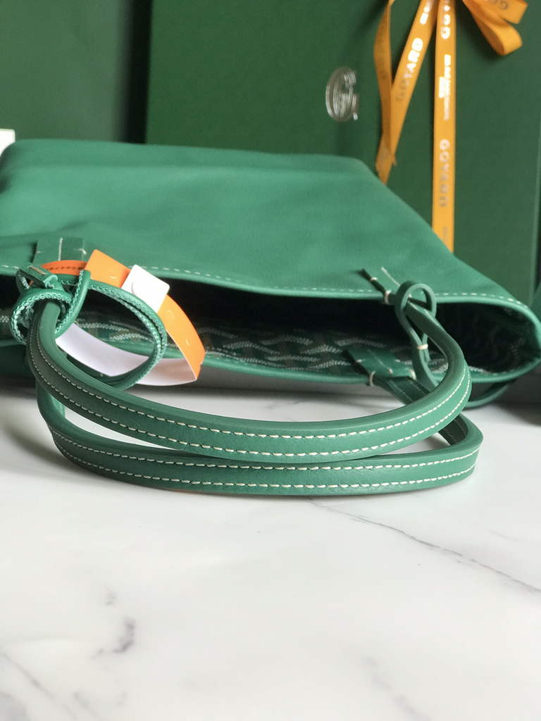 Goyard Anjou Mini Tote Bag, GY020660 Green