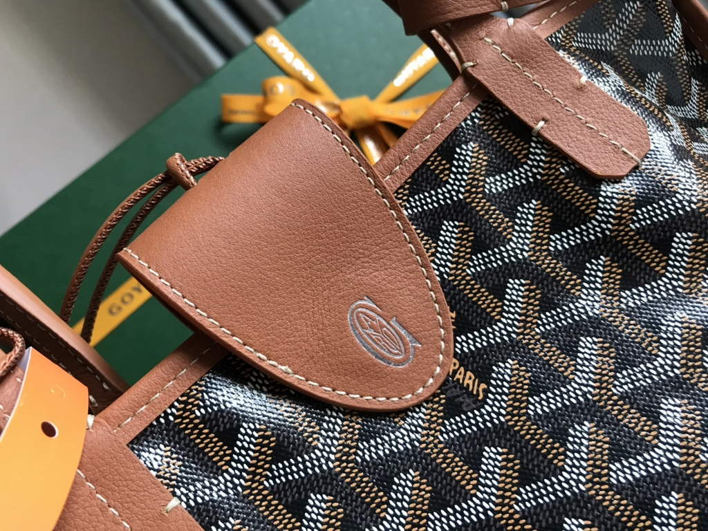 Goyard Anjou Mini Tote Bag, GY020660 Brown