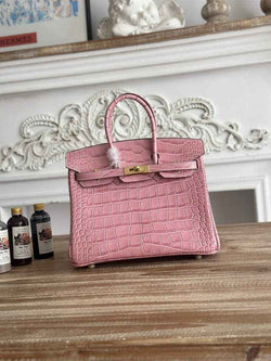 Hermès Birkin Bag 25 Calfskin Pink