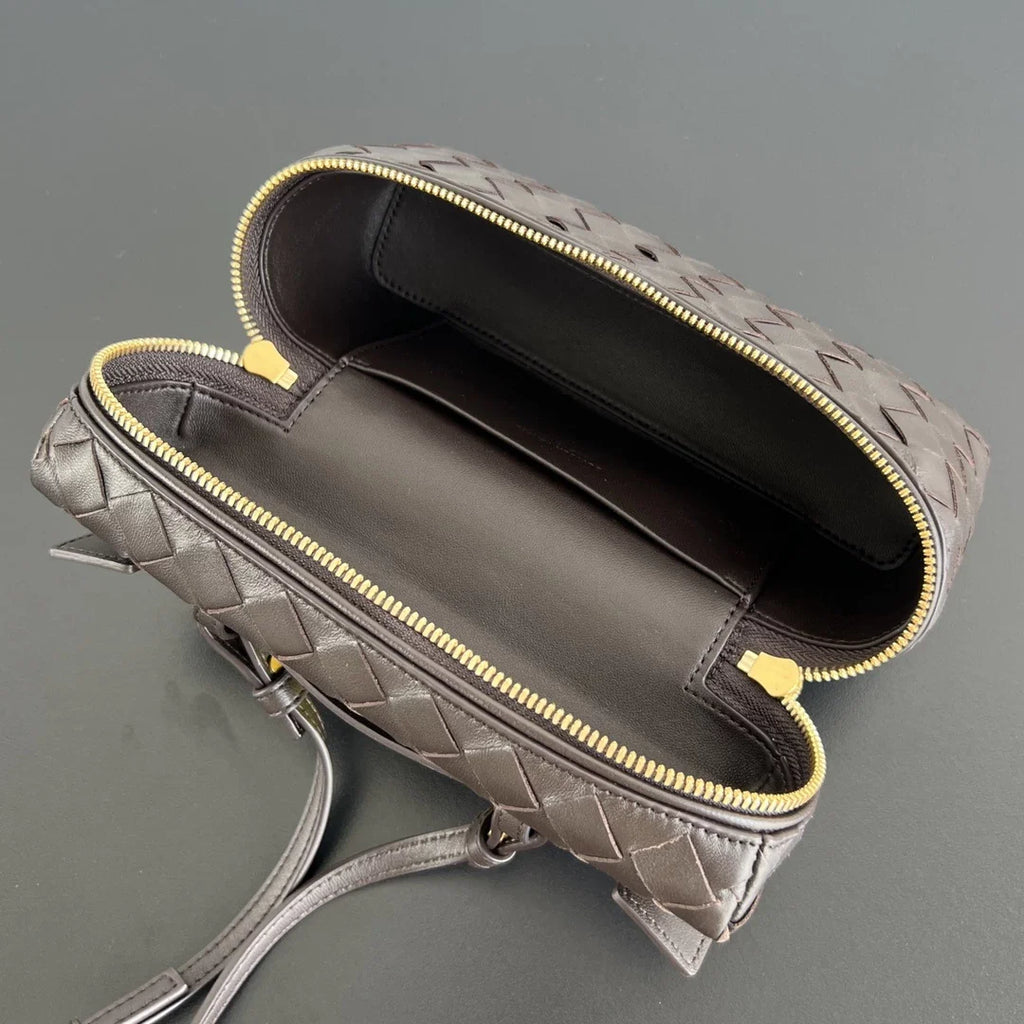 Bottega Veneta Bang Bang Vanity Case 789109 Calfskin coffee