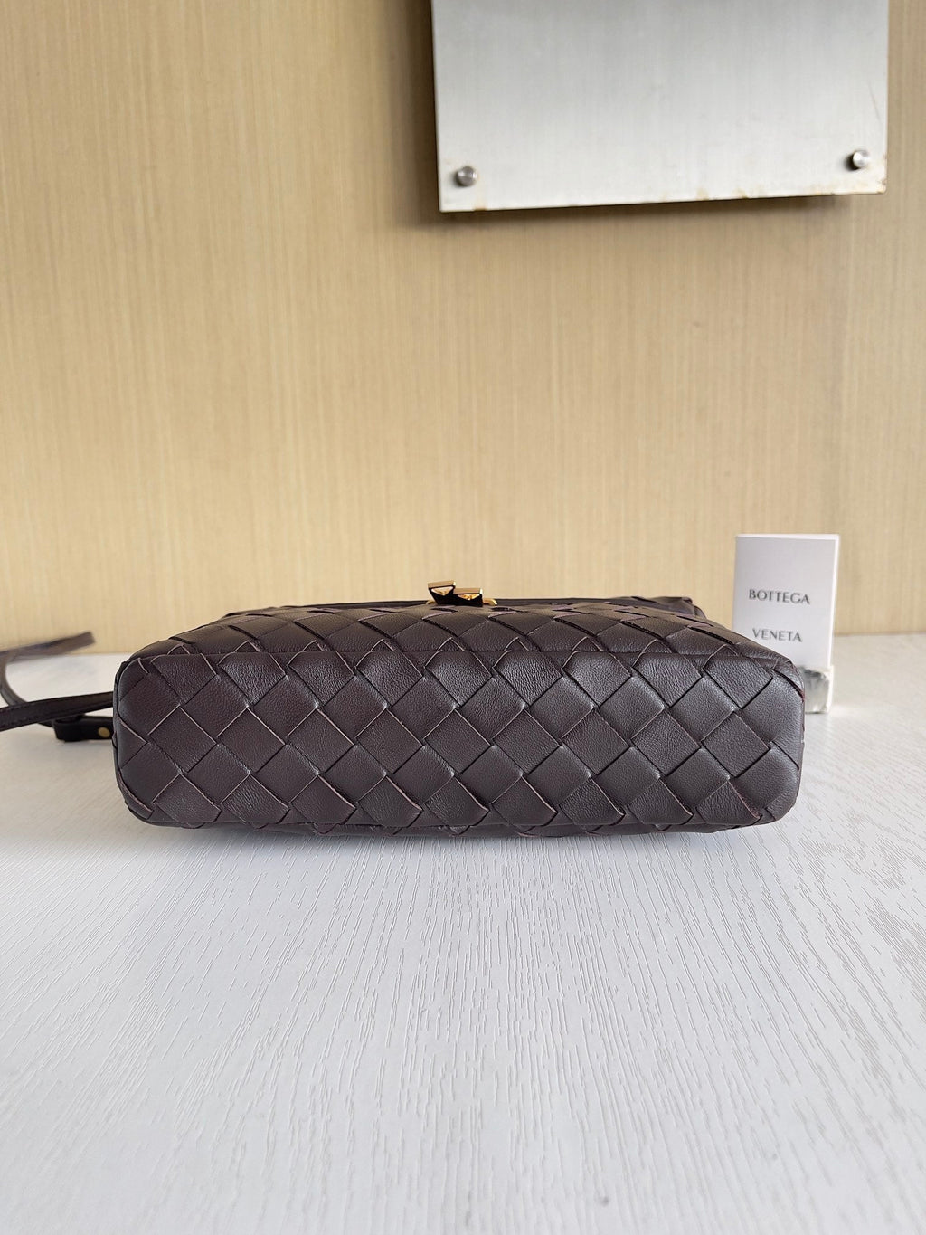 Bottega Veneta Bang Bang Vanity Case 789109 Brown