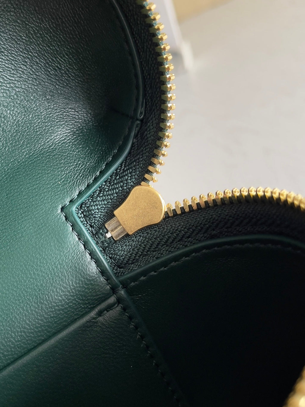 Bottega Veneta Bang Bang Vanity Case 789109 Green