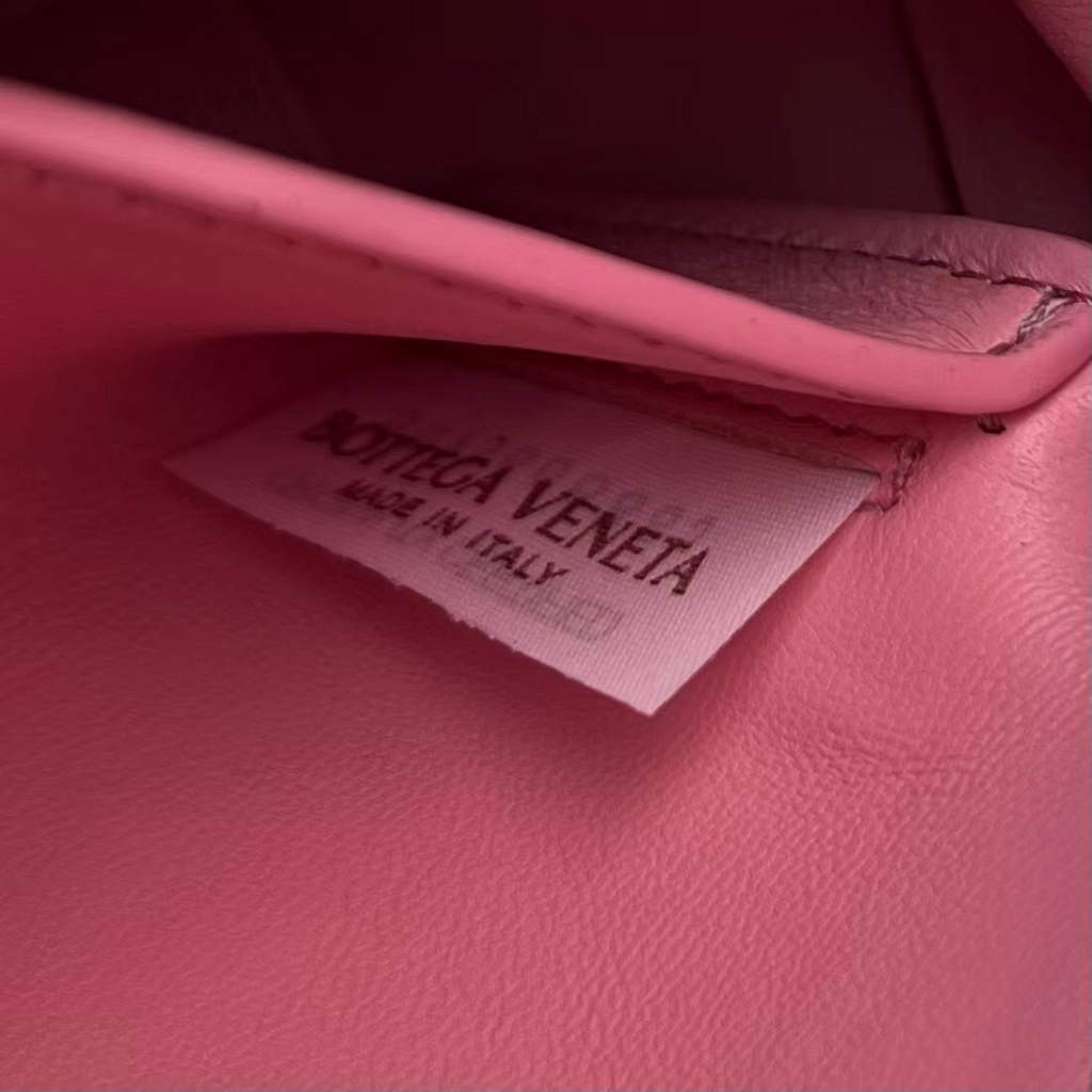 Bottega Veneta BV 729166 Small Brick Cassette In Pink