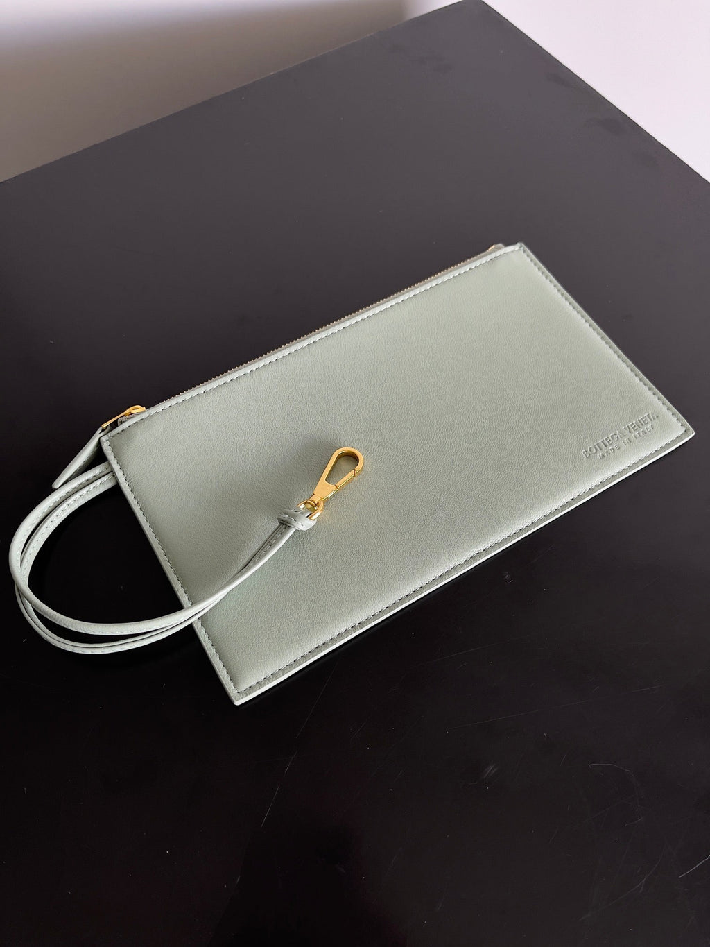 Bottega Veneta Parachute Large 796571 – Light Green Leather