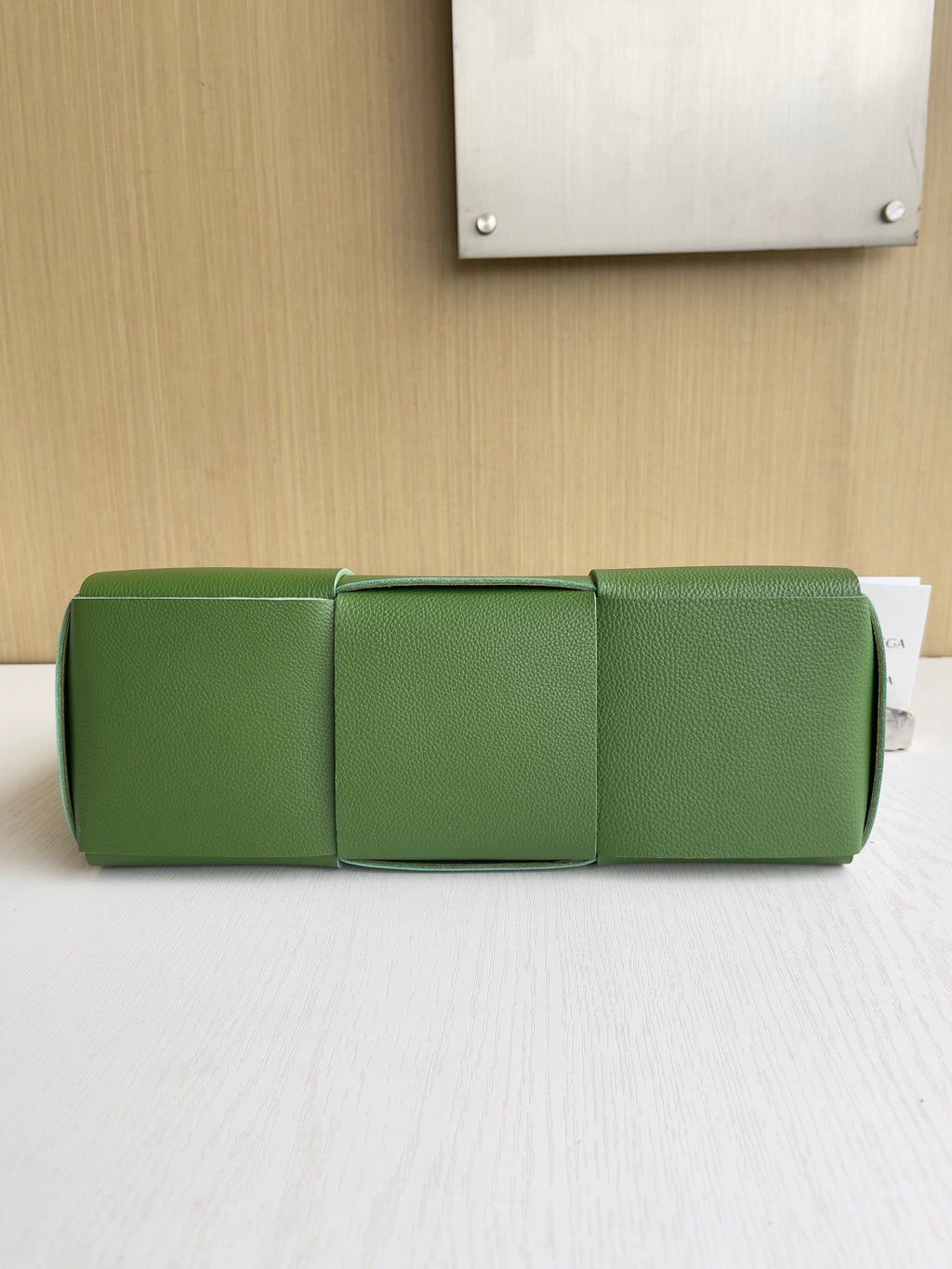 Bottega Veneta Small Arco Tote Bag Green Calfskin 652867