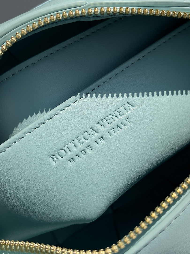 Bottega Veneta Small Brick Cassette 729166 Lambskin Light Blue
