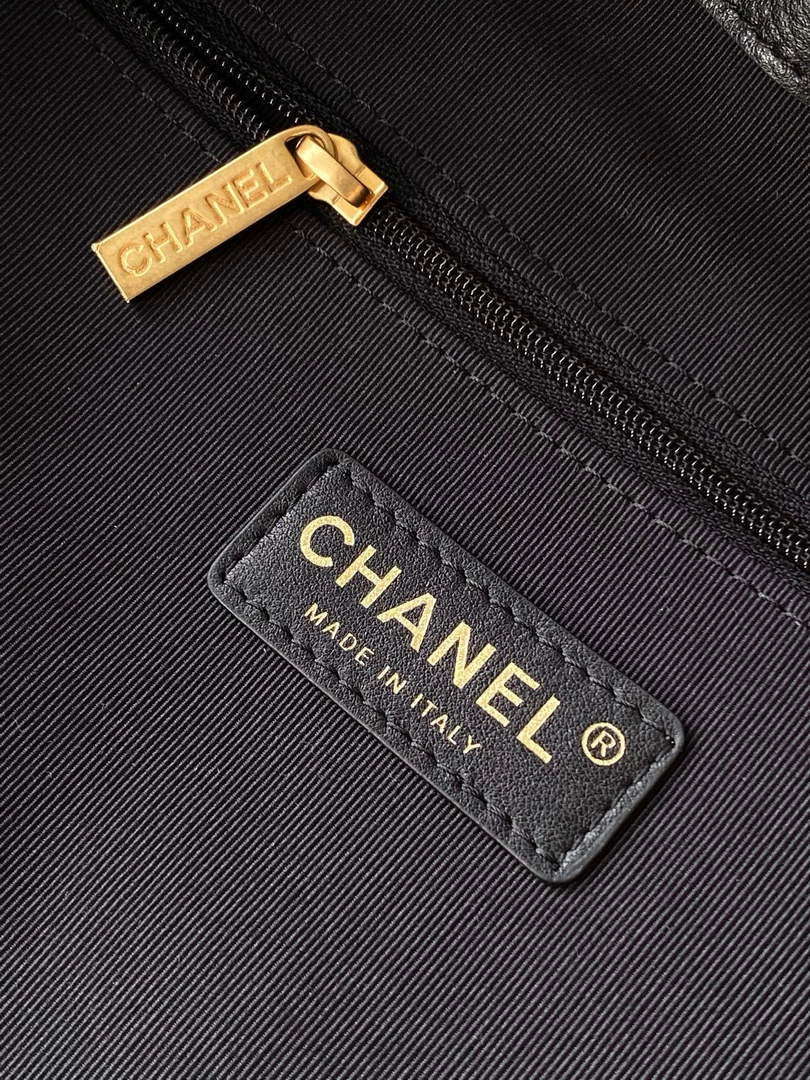 Chanel 25 Shopping Bag, AS5636 Suede Calfskin