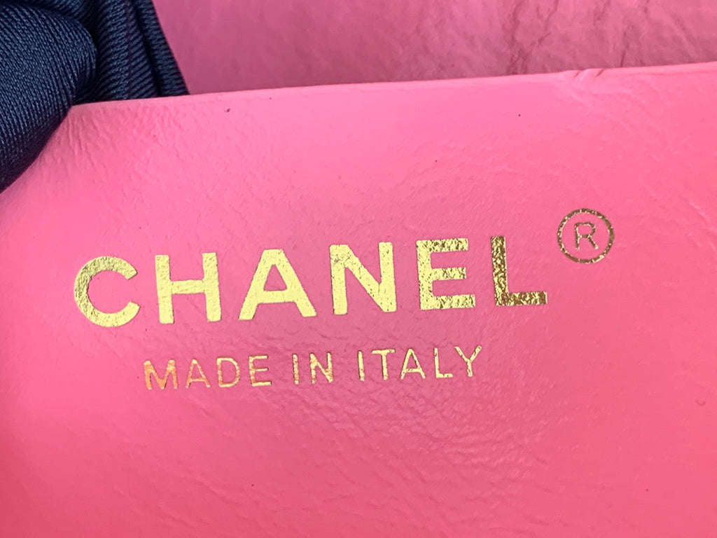 Chanel AS3332 CC Rucksack Backpack Calfskin leather Pink