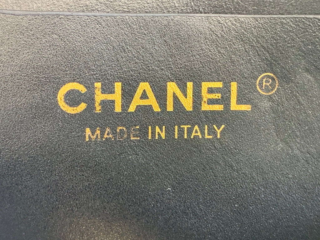 Chanel AS3332 CC Rucksack Backpack Calfskin leather Black