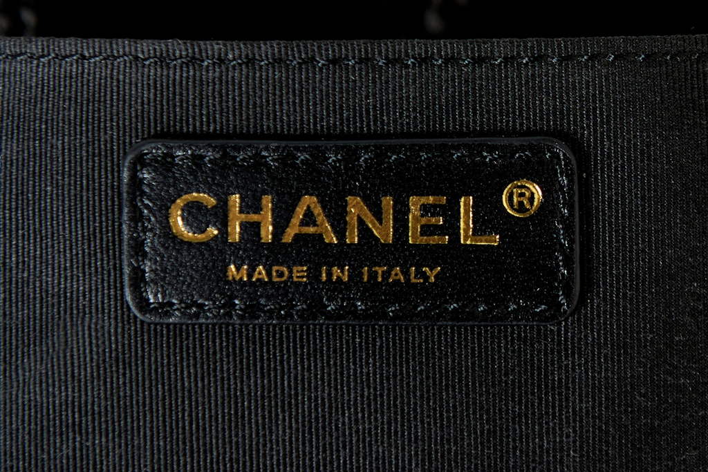 Chanel AS3615 Backpacks Wool tweed gold-tone metal Black