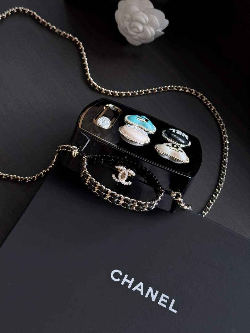 Chanel Mini evening bag, Plexi & gold-tone metal, AS5652 - Default Title - View 3