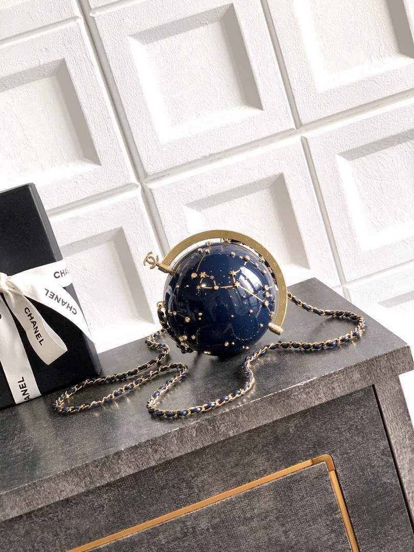 Chanel Evening bag Resin Strass Gold AS6272 - Default Title - View 3