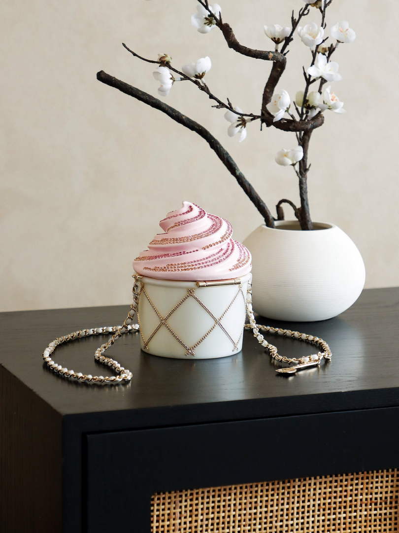 Chanel Ice Cream Minaudiere Plexi Strass, AS6019 pink - Default Title - View 7