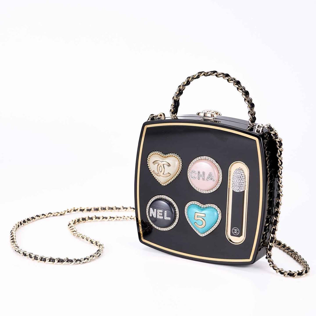 Chanel Makeup Palette Minaudière Bag, AS5703 Black - Default Title - View 1