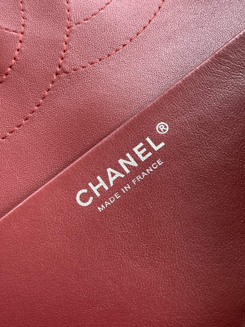 Chanel Maxi Flapbag AS6231 Grained Calfskin Light Brown Silver - Default Title - View 8