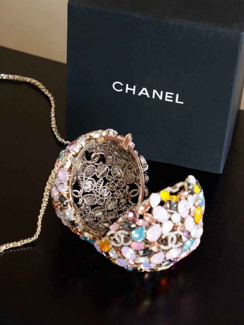 Chanel Sphere Minaudiere, AS5013 Diamanté, Imitation Pearls - Default Title - View 4