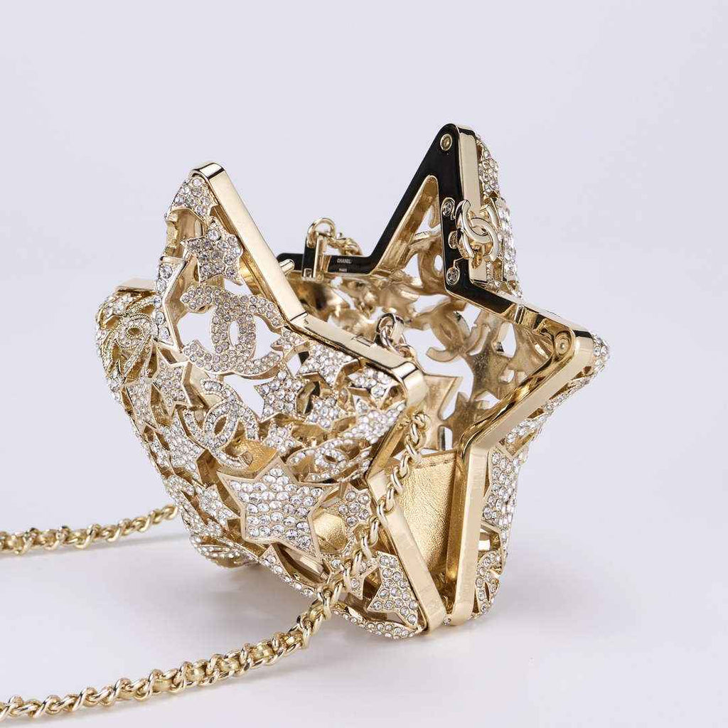 Chanel Star Minaudiere in Strass AS5658 gold - Default Title - View 3
