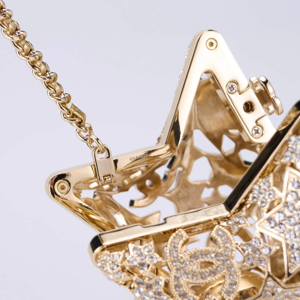 Chanel Star Minaudiere in Strass AS5658 gold - Default Title - View 5