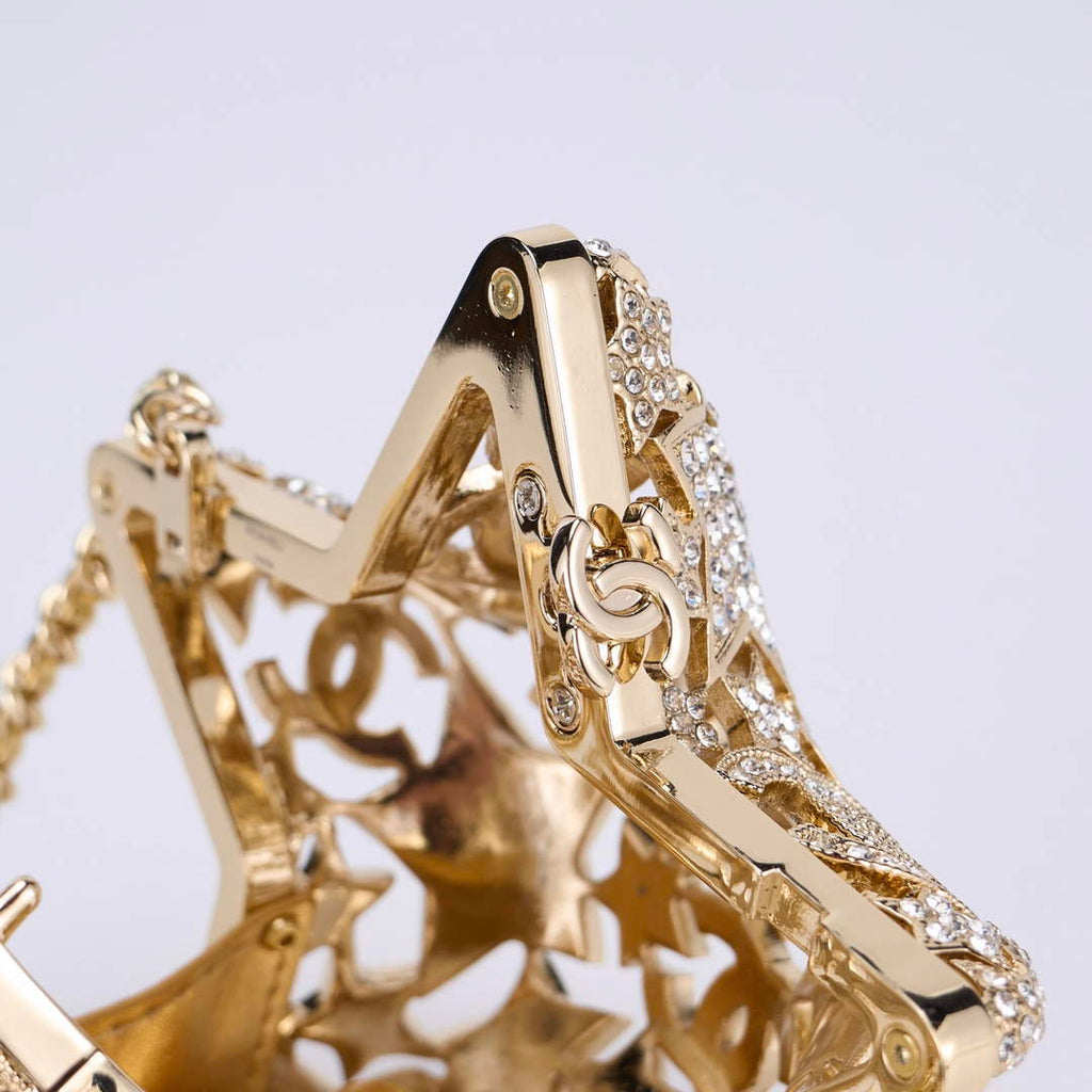 Chanel Star Minaudiere in Strass AS5658 gold - Default Title - View 6