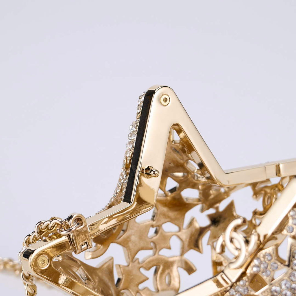 Chanel Star Minaudiere in Strass AS5658 gold - Default Title - View 7
