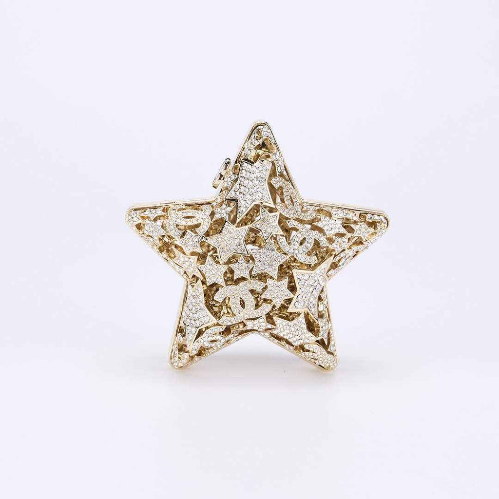 Chanel Star Minaudiere in Strass AS5658 gold - Default Title - View 2