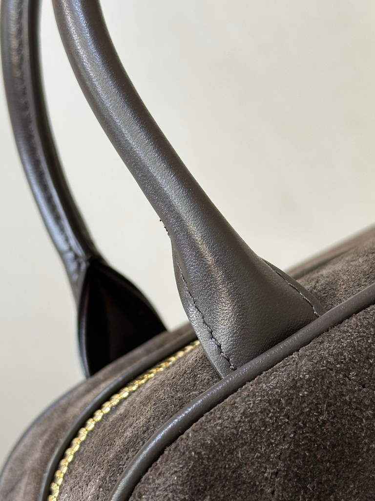 Chanel Clutch with Leather Strap, AP5528 Suede Calfskin Brown