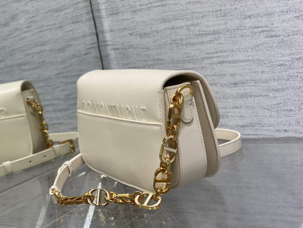 Dior 30 Montaigne Avenue Bag M9260 Dusty Ivory Box Calfskin - Default Title - View 2