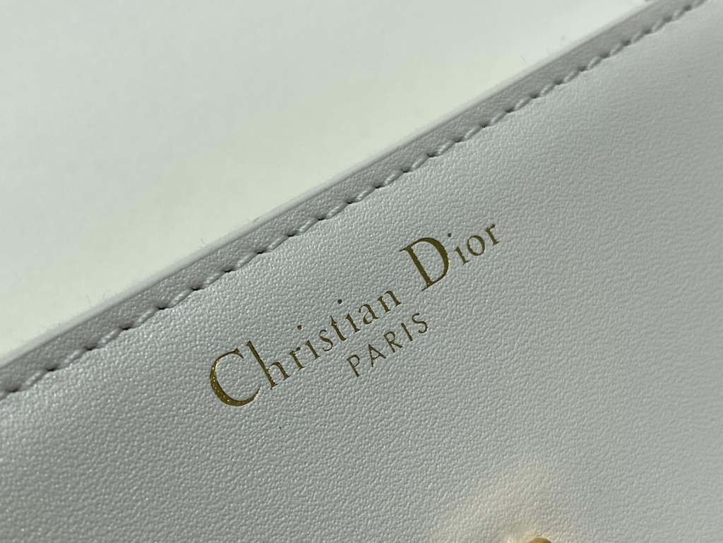 Dior 30 Montaigne Avenue Bag M9260 Dusty Ivory Box Calfskin - Default Title - View 8