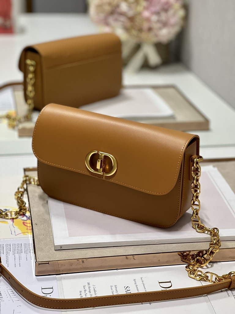 Dior 30 Montaigne Avenue Bag M9260 Brown Box Calfskin - Default Title - View 2