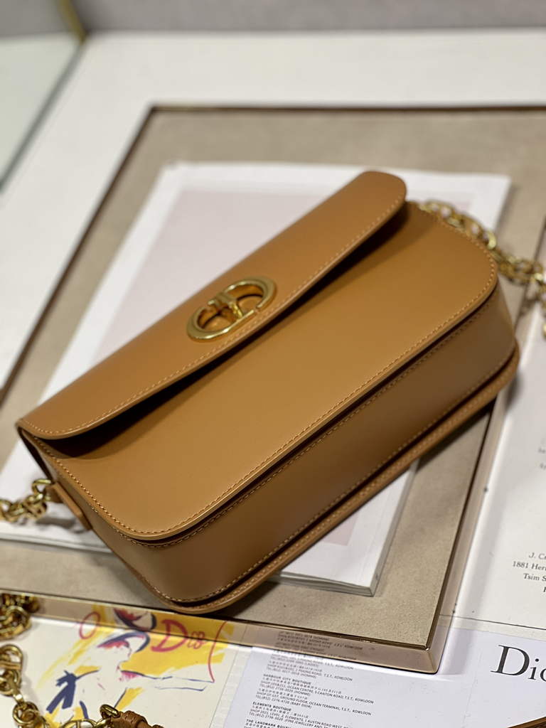 Dior 30 Montaigne Avenue Bag M9260 Brown Box Calfskin - Default Title - View 4
