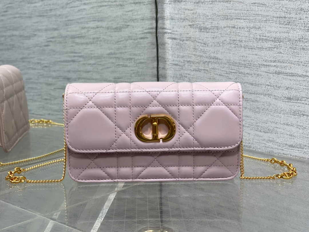 Dior 30 Montaigne Avenue East-West Double Carry Mini Bag S2350 Powder Pink - Default Title - View 2