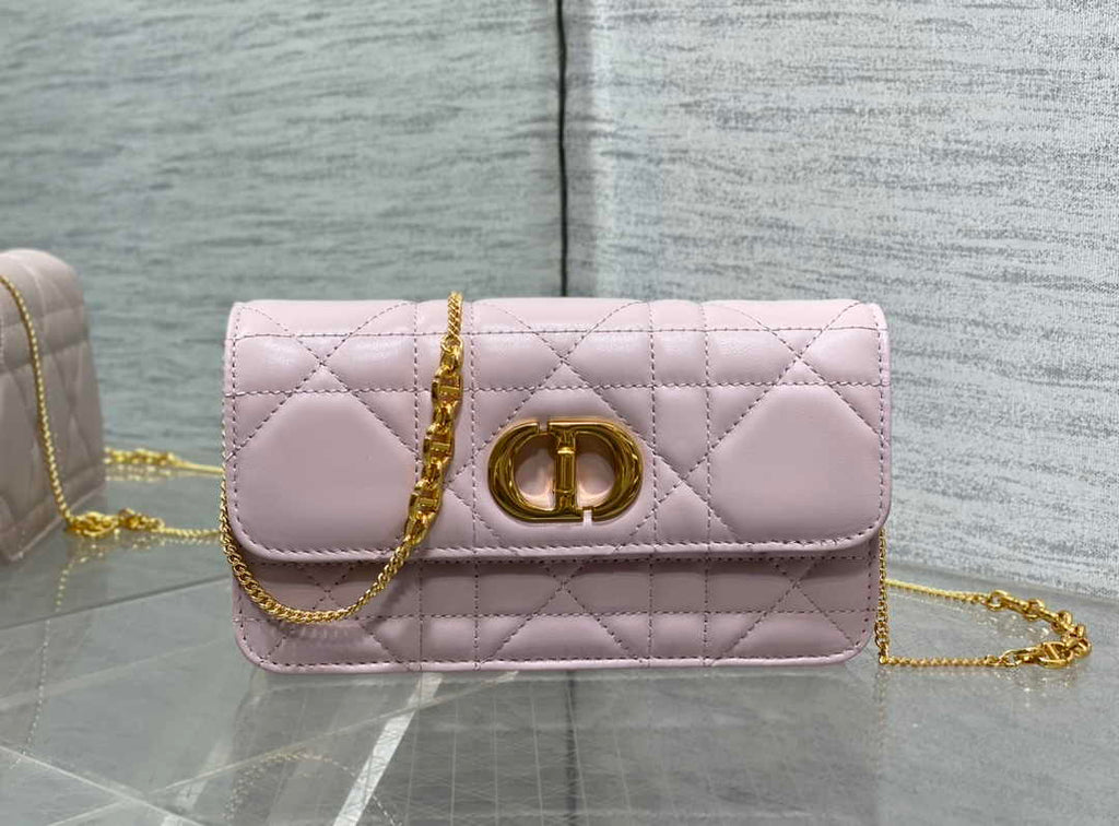 Dior 30 Montaigne Avenue East-West Double Carry Mini Bag S2350 Powder Pink - Default Title - View 3
