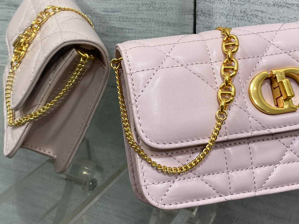 Dior 30 Montaigne Avenue East-West Double Carry Mini Bag S2350 Powder Pink - Default Title - View 6