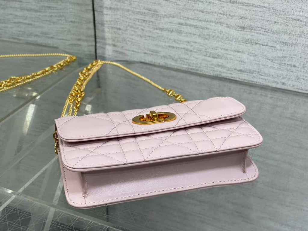 Dior 30 Montaigne Avenue East-West Double Carry Mini Bag S2350 Powder Pink - Default Title - View 7