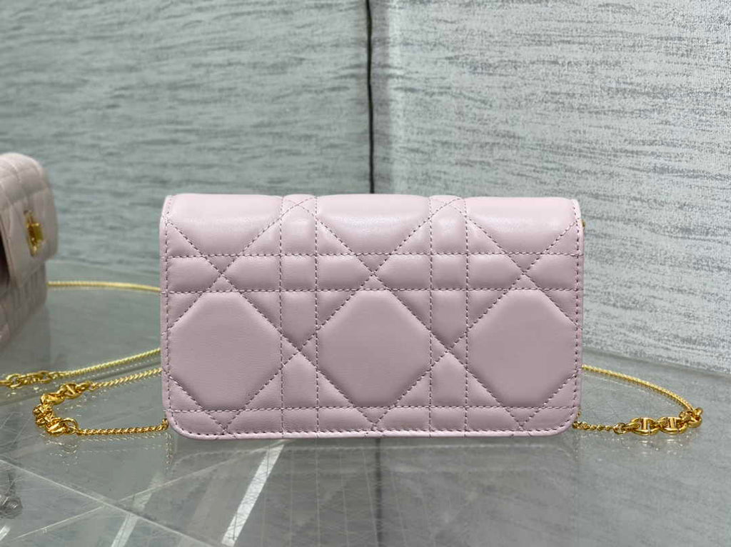 Dior 30 Montaigne Avenue East-West Double Carry Mini Bag S2350 Powder Pink - Default Title - View 10