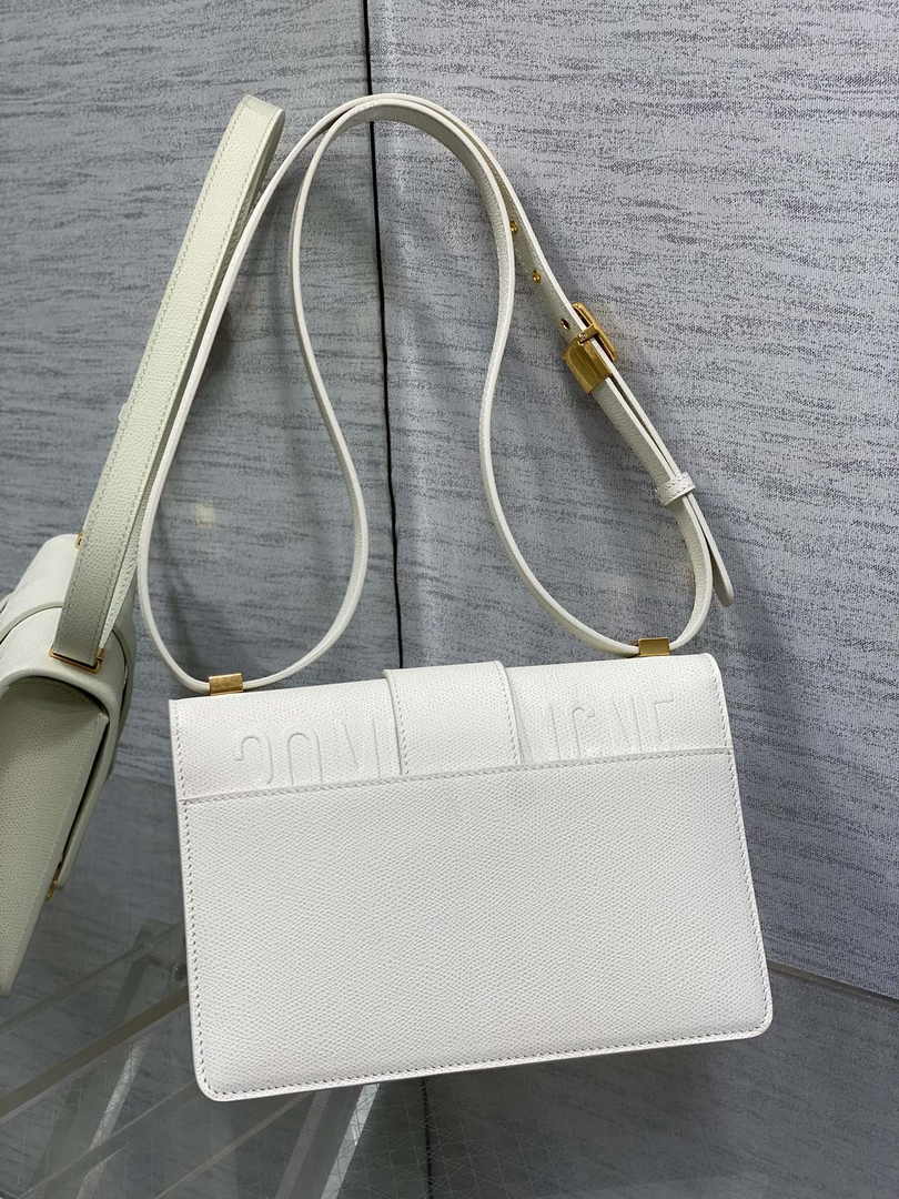 Dior 30 Montaigne Bag M9203 White Leather - Default Title - View 3