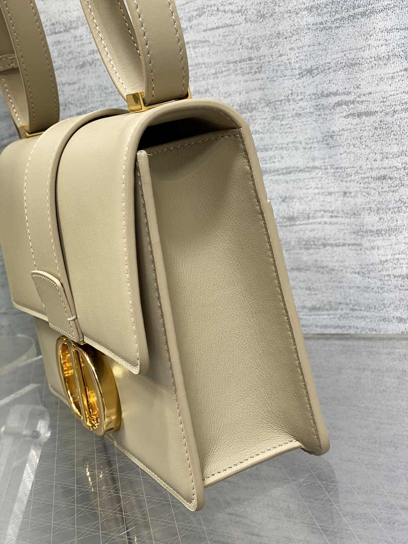 Dior 30 Montaigne Bag Apricot Box Calfskin M9203 - Default Title - View 4