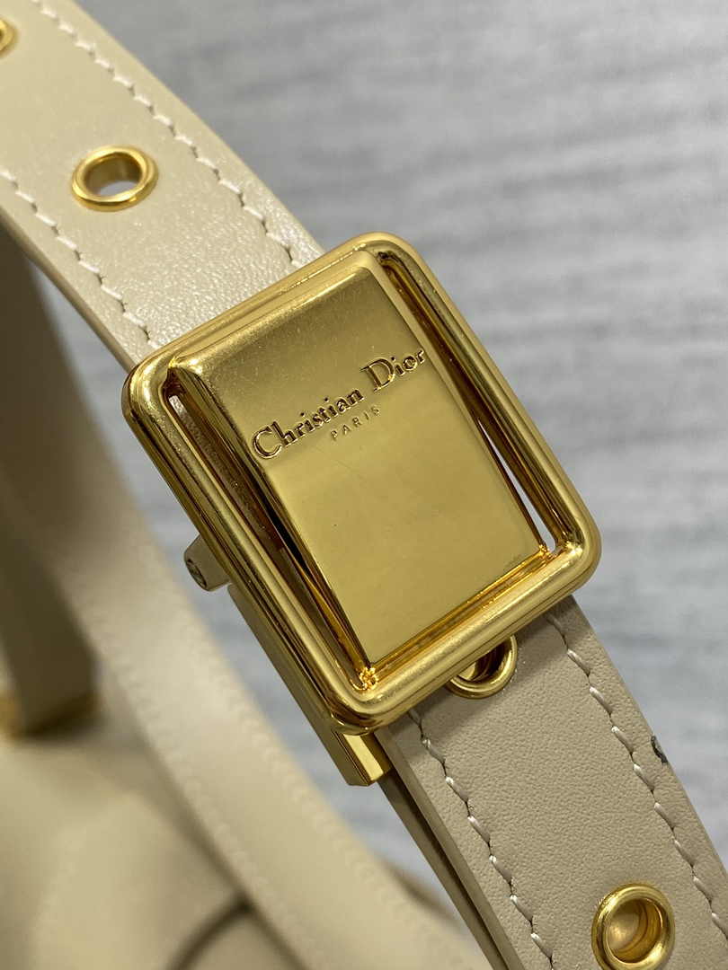 Dior 30 Montaigne Bag Apricot Box Calfskin M9203 - Default Title - View 6