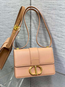 Dior 30 Montaigne Bag Pink Box Calfskin M9203 - Default Title - View 1