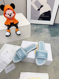 Dior Dentelle Slide for Women KCO533 - Default Title - View 1