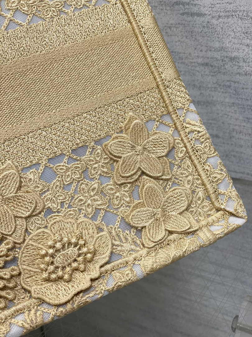 Dior Small Book Tote M1265 Toile de Jouy Embroidery M3533 - Default Title - View 9
